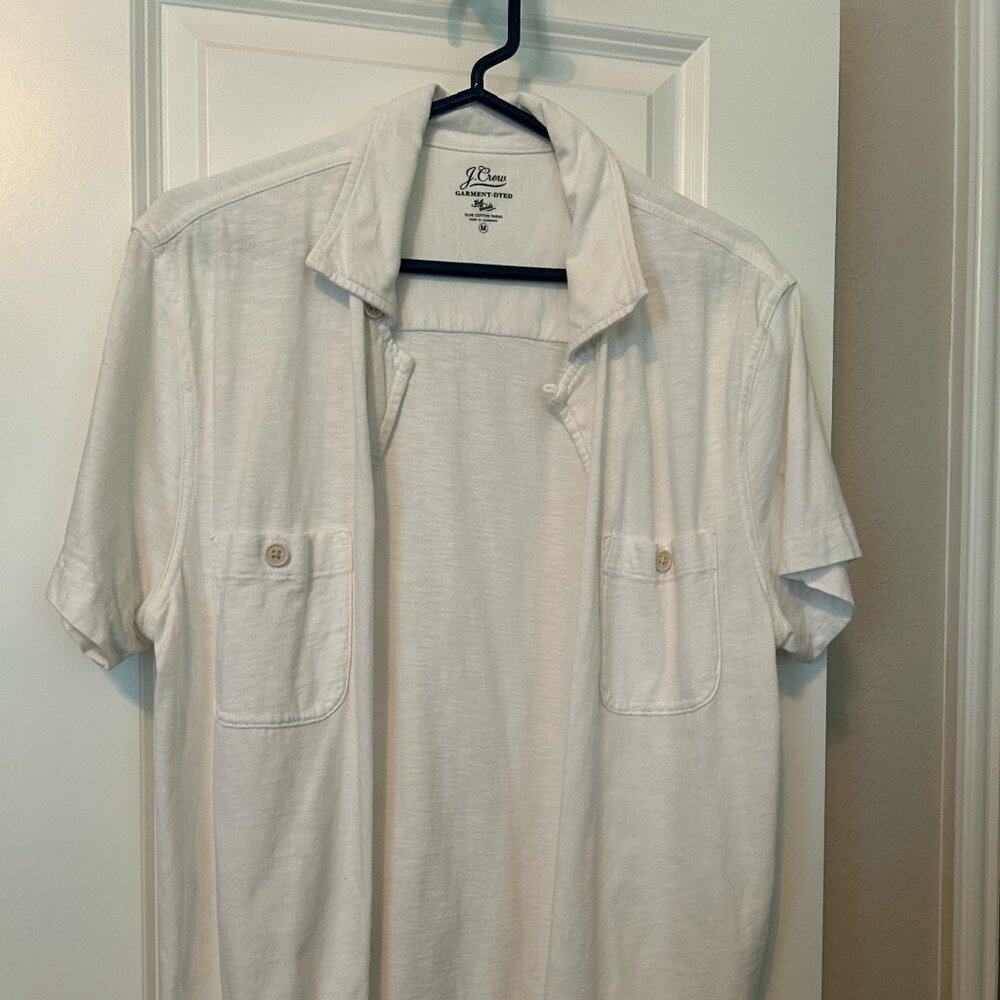 Men's Medium Jcrew Short Sleeve Button Down.